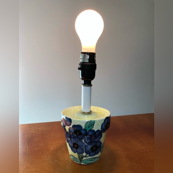 Flowerpot Ceramic Lamp - Picture 5 of 8